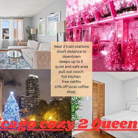 Two Queen Bd-Boat Rental Opt, Sox Stadium, Chinatown Chicago Bagian luar foto